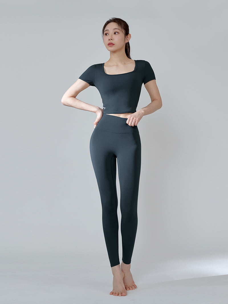 XT4312F XELLA INTENTION 半袖クロップド (単品)