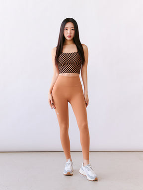 XT4349G XELLA INTENTION ブロックチェック柄 ブラトップ