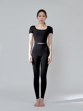 XT4312F XELLA INTENTION 半袖クロップド (単品)