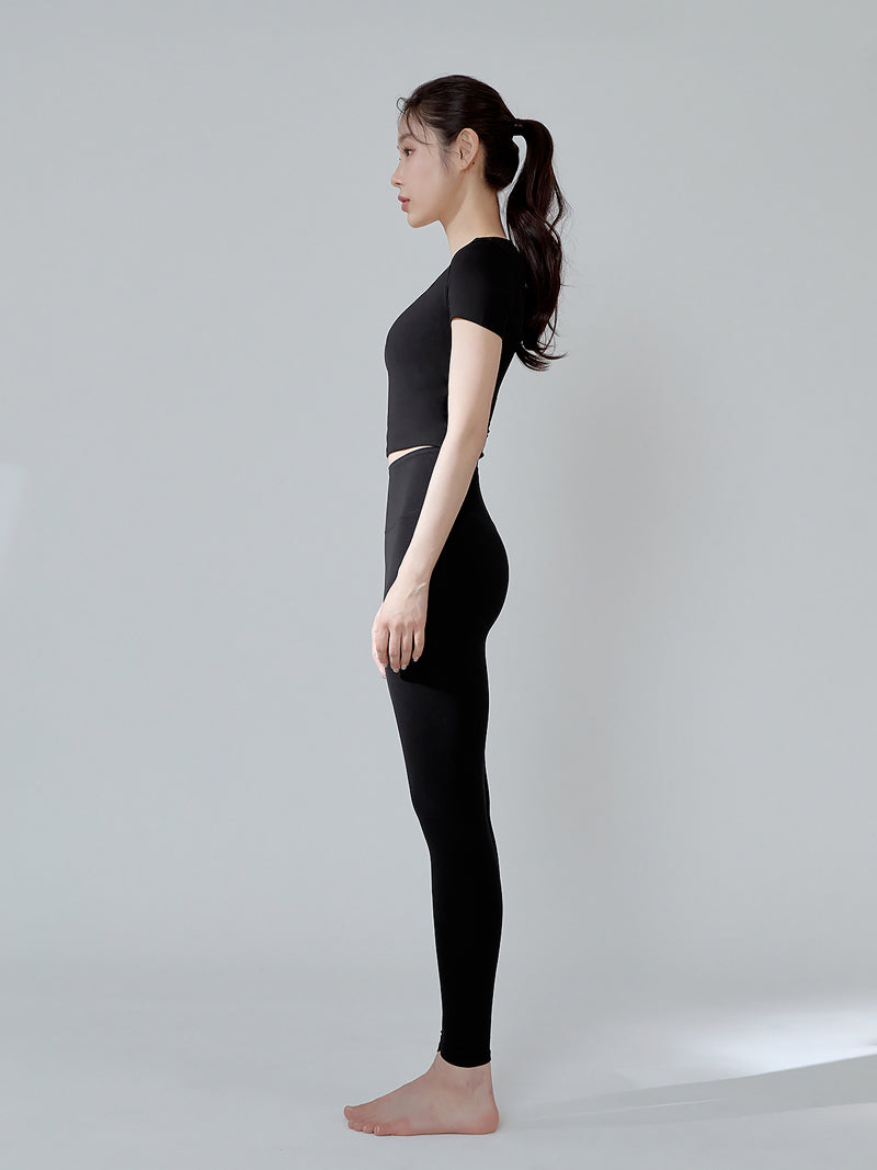 XT4312F XELLA INTENTION 半袖クロップド (単品)