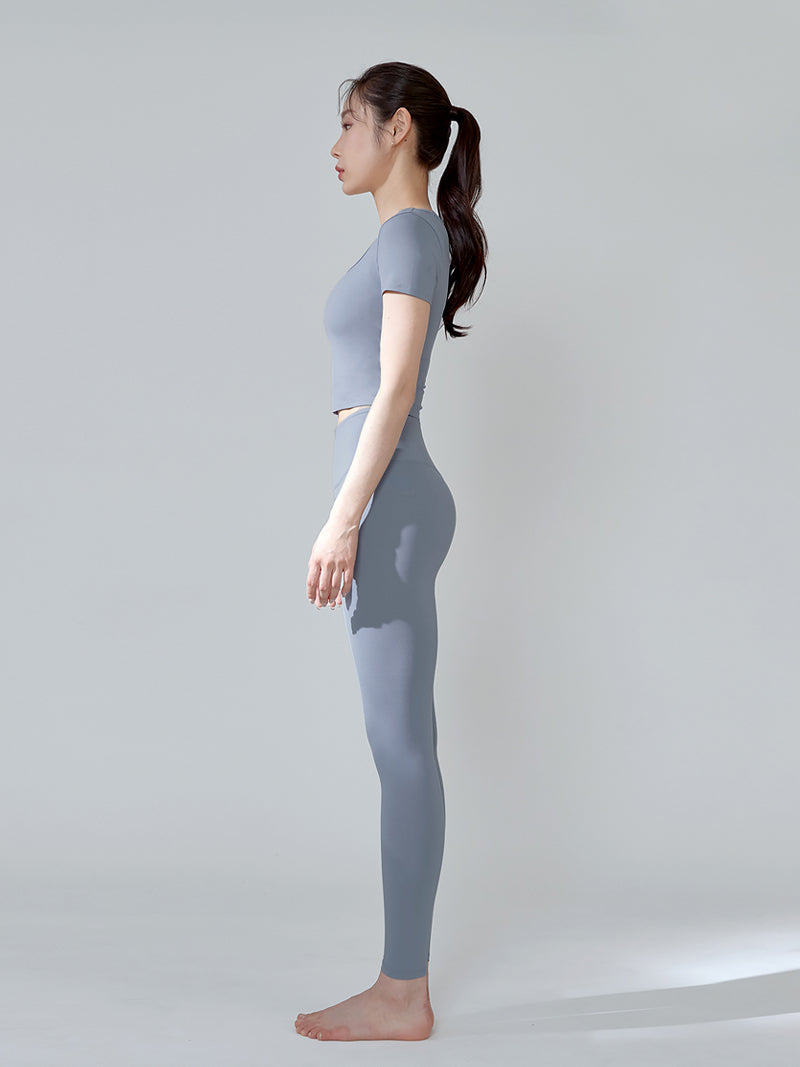XT4312F XELLA INTENTION 半袖クロップド (単品)