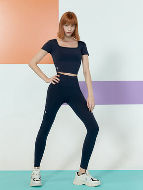 XT4312F XELLA INTENTION 半袖クロップド (単品)