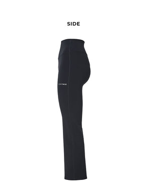 【裏起毛】XP9217G BLACK LABEL シグネチャー360N 裏起毛 ブーツカットパンツ