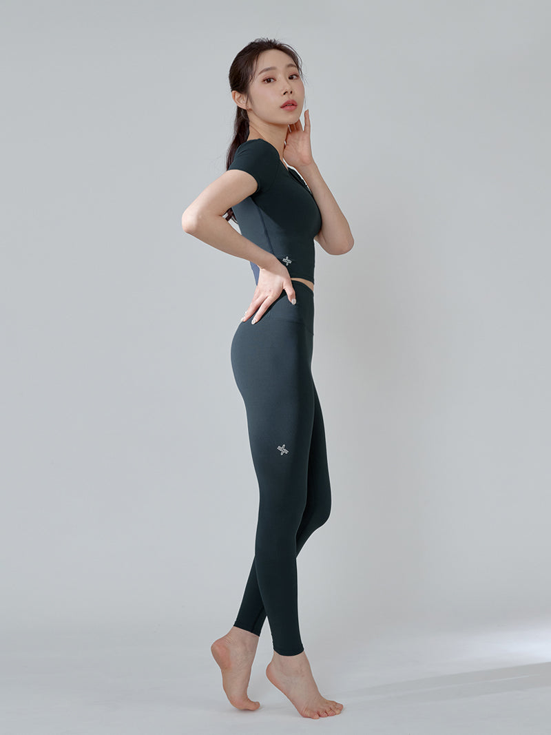 XT4312F XELLA INTENTION 半袖クロップド (単品)