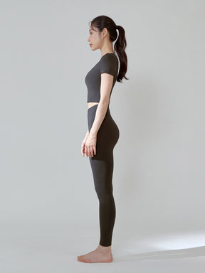 XT4312F XELLA INTENTION 半袖クロップド (単品)