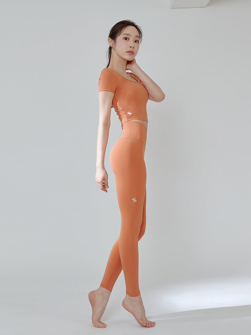 XT4312F XELLA INTENTION 半袖クロップド (単品)