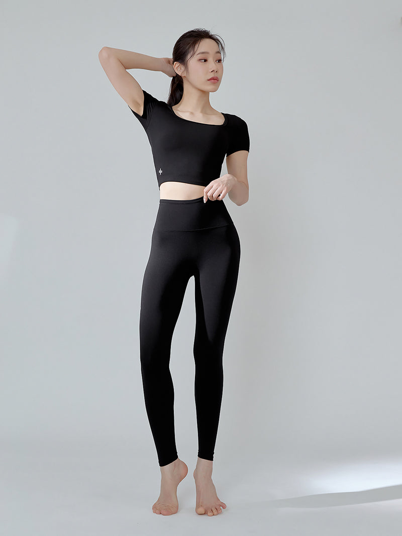 XT4312F XELLA INTENTION 半袖クロップド (単品)