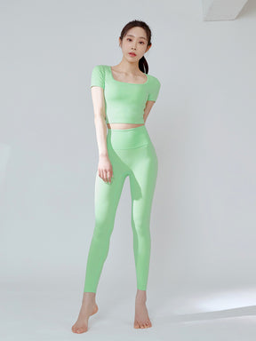 XT4312F XELLA INTENTION 半袖クロップド (単品)