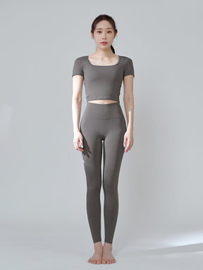 XT4312F XELLA INTENTION 半袖クロップド (単品)