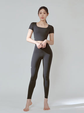 XT4312F XELLA INTENTION 半袖クロップド (単品)