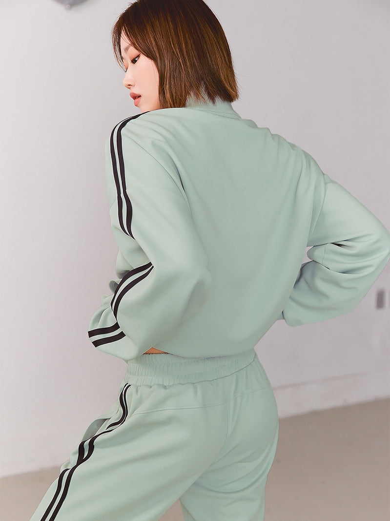 XA5363G サイドライン入り トラック ジップアップ (単品)