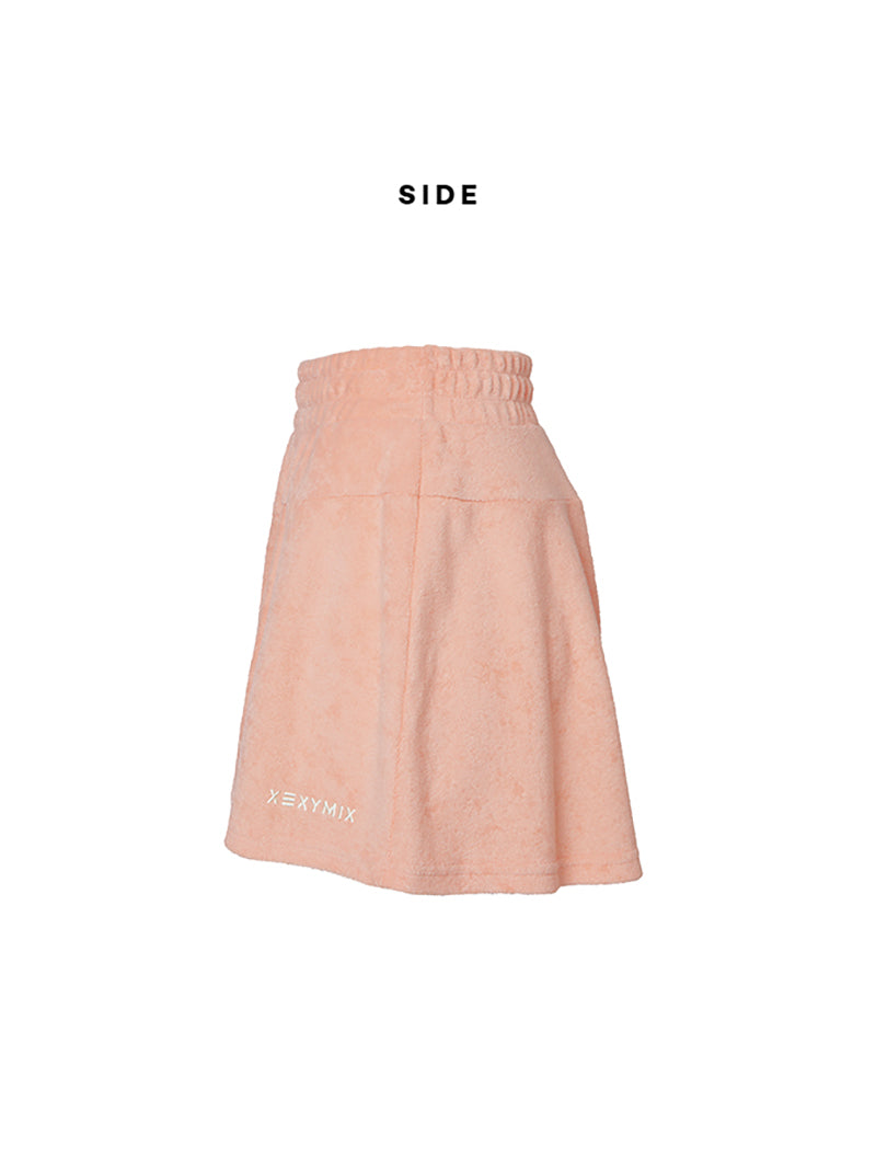 XA5387G コットンテリー フレアショートパンツ (単品)